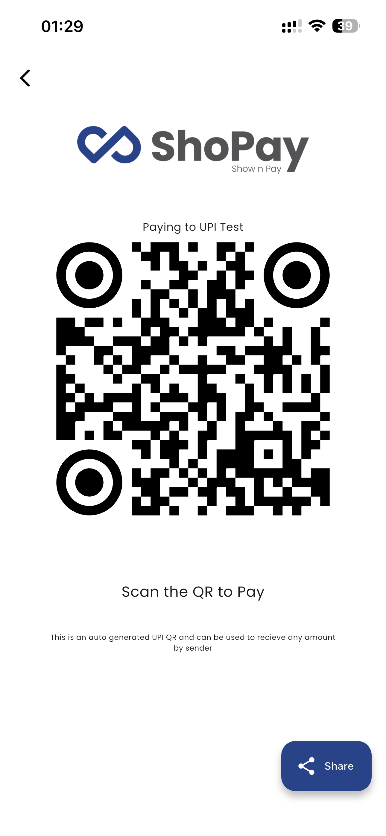 ShoPay App Screenshot